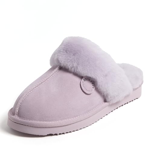 Image of Fireside by Dearfoams womens Sydney Genuine Shearling Scuff