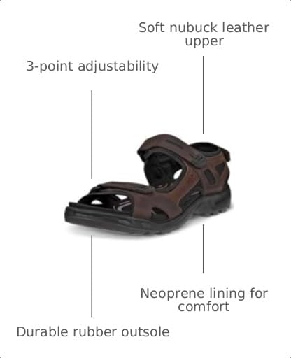 Image of Marine Blue Yucatan Sandal by Ecco