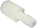 Eldon James A6-6NN Natural Nylon Adapter Fitting, 3/8-18 NPT to 3/8" Hose Barb (Pack of 10)