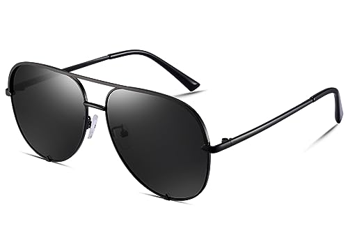 EYERNO Mirrored Aviator Sunglasses For Men Women Fashion Designer UV400 Sun Glasses