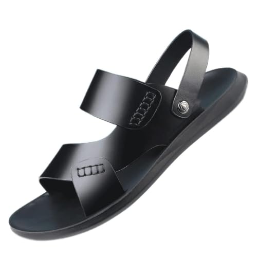 Men SandalsSummer ShoesSandals Big Size Soft Sandals Men Roman Men Shoes(D,41 Code)