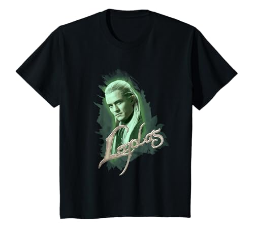 Image of Kids Lord Of The Rings Legolas Portrait T-Shirt