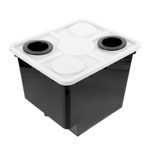 Toyvian Planting Bucket for Hydroponics Soilless Cultivation Plastic Greenhouse Vegetable Nursery Bucket Home Garden Use