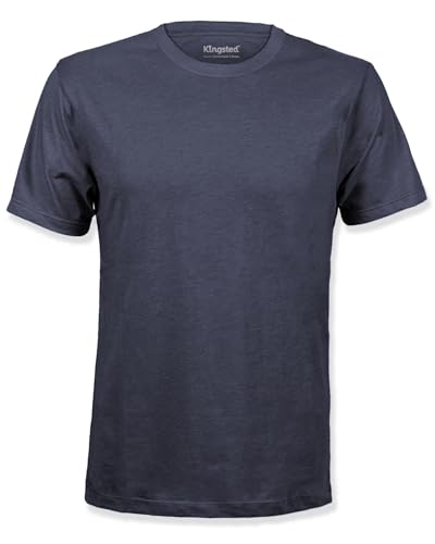 Image of Kingsted T-Shirts for Men Pack - Royally Comfortable - Super Soft Premium Fabric - Well-Crafted Classic Tee