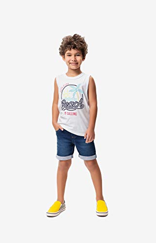 Regata Tradicional ,Malwee Kids, Meninos, Branco, 6