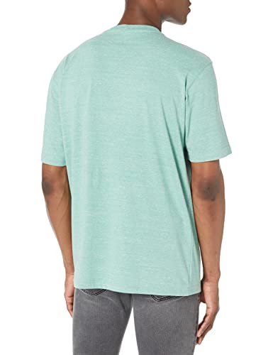 Carhartt Men's Loose Fit Heavyweight Short-Sleeve Logo Graphic T-Shirt,Sea Green Snow HeatherSmall – Ansicht 2