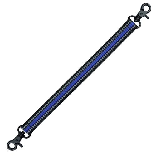 MELOTOUGH Tape Thong Electrical Tape Holder with Trigger Snap Hook for Tool Bag, Tool Pouch, Tool Belt (Blue)
