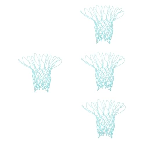 INOOMP 4pcs Basketball Goal Net Basketball Net for Wall Strong Load-Bearing Sturdy Nylon Frame Water-Resistant