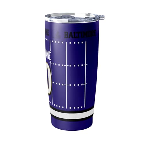 Image of ANTKING Baltimore Tumbler 20 oz Travel Coffee Cup for Men Women Boy Custom Name Number Gifts
