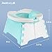 Jool Baby Portable Potty Training Chair with Travel Bag and 30 Liners, Foldable, Indoor/Outdoor Use, Camping (Aqua)