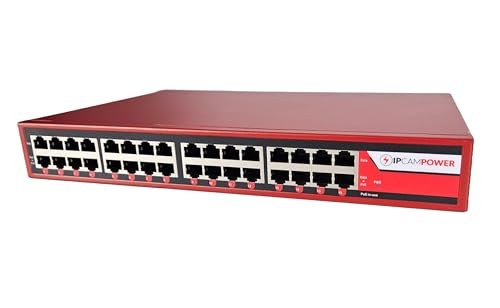 Image of 16 Port 802.3bt POE++ Extreme Power POE Injector Hub, 90 Watts on Each Port, 450 Total Watts Budget, 10G 10 /100 /1000 /10000 Speeds Each Port