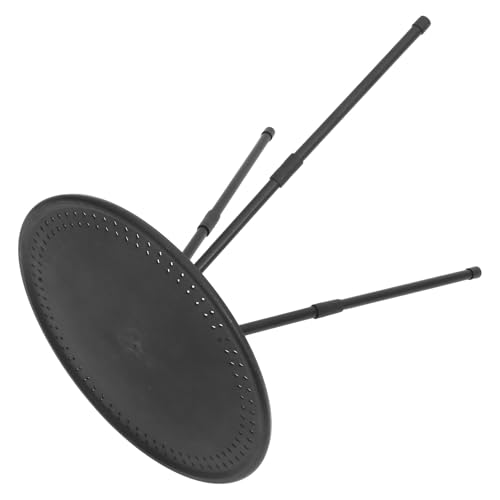 ifundom Mesa Redonda Portátil Plegable de Aluminio Altura Regulable, Mesa de Camping Compacta para Picnic, Terraza y Actividades al Aire Libre