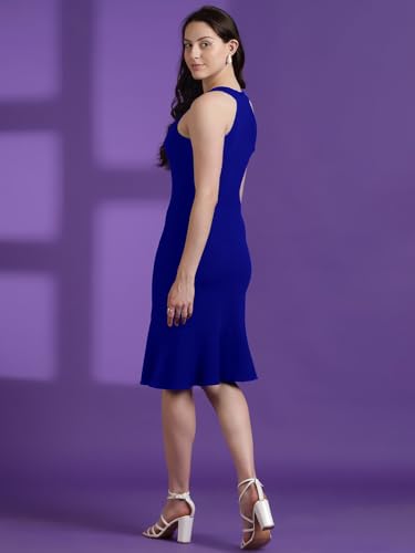 Image of KOTTY Women's Specific Dress Style Vibrant Twilight Blue Dress