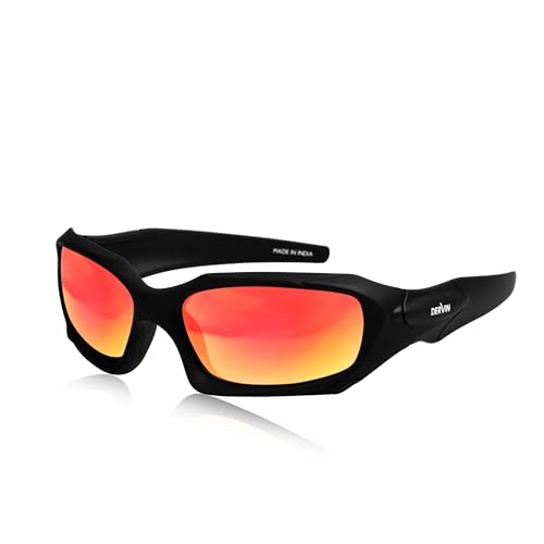 Image of Dervin UV Protected Polarized Sports Sunglasses for Men & Women Driving Cycling Fishing Cricket Sunglasses