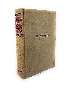 Hardcover For Whom the Bell Tolls ERNEST HEMINGWAY Scribner's 1940 ‘A’ 1st ed Hardcover Book