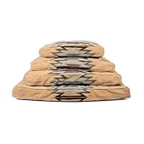 Pendleton Berber Napper Dog Bed - Wyeth Trail Wheat, M