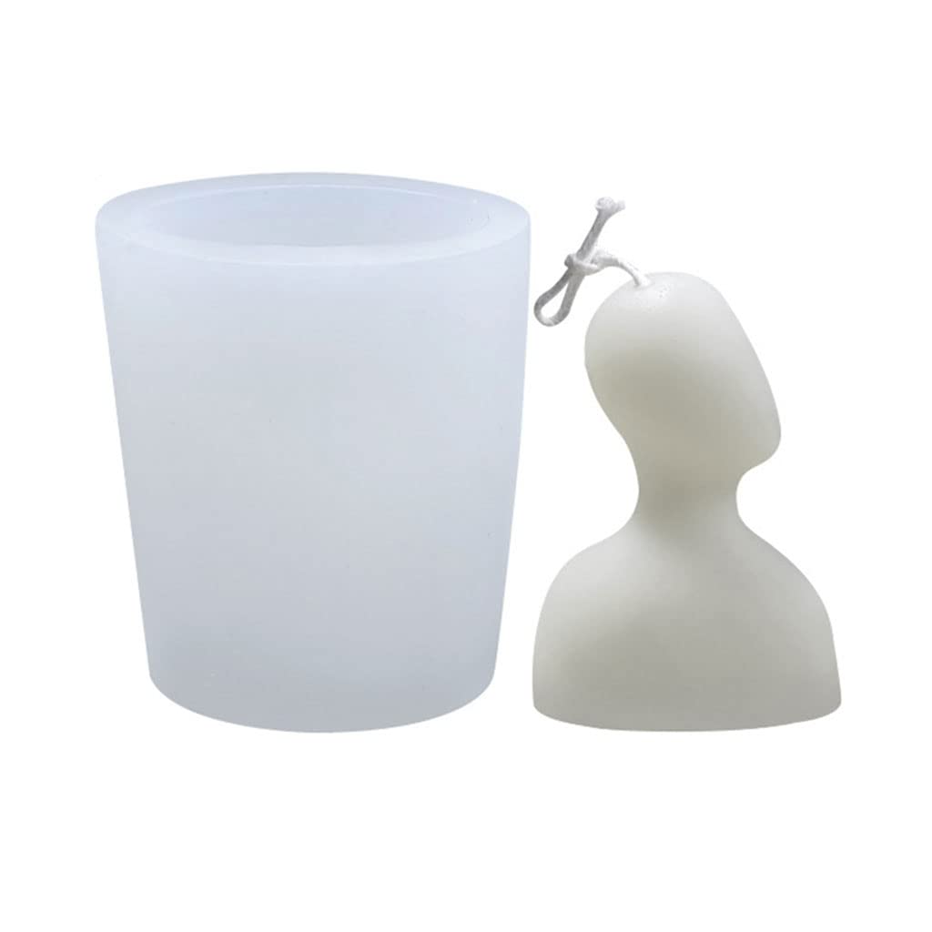 PANGBOER Body Shape Mold Unique Human Soy Making 3D Decoration Chocolate Cake Soy Wax Making Silicone Molds for Adults
