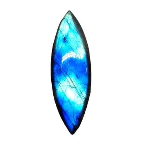 Labradorite naturelle marquise 49x16mm pour création de bijoux