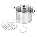 Stainless Steel Multi-Use Canner with Temperature Indicator by VICTORIO VKP1130