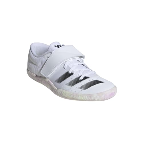 adidas Mens Adizero Throws Running Sneakers Shoes - White2