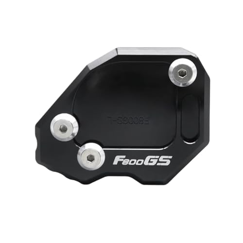 Protection d'extension F 800 GS en aluminium anodisé béquille moto