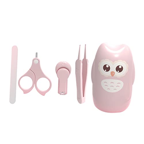 Toddmomy Baby Nail File Baby Grooming Kit Nail Clippers Comfortable Handle