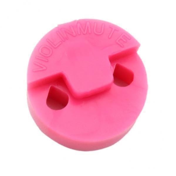 CALANDIS 2xProfessional Rubber Violin Fiddle Mute Sordine Silencer Pink | Mutes | Parts & Accessories | String-image-30