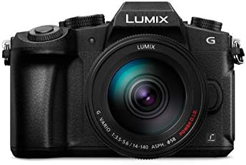 Panasonic Lumix DMC-G80HA – Cámara EVIL de 16 MP (pantalla de 3″, estabilizador optico de 5 ejes , Visor OLED, RAW, Wifi, 4K) – kit con objetivo Lumix Vario 14 – 140 mm/F3.5-5.6 II, color negro