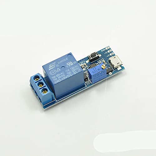 5PCS Adjustable delay Switch Module 12V Power Off and Power on Trigger delay Relay Module Timer