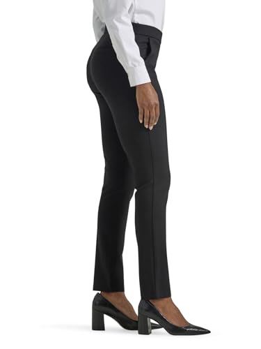 Lee Women's Petite Ultra Lux Comfort Any Wear Slim Ankle Pant2