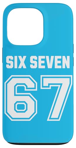 67 Six Seven Sport Design on Back. 6 7 Meme Men Women Kids X}zP[X iPhone 13 Pro p