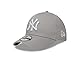 New Era 9forty Strapback Cap MLB New York Yankees #2506, One-size-fitts-all, Weiss/Grau / New-York-Yankees