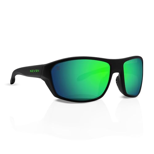 NEVEN Nightcrawlers Men’s Polarized Sunglasses - Sleek, Rectangle UV Protection Shades -Sport Sunglasses for Hunting, Hiking.
