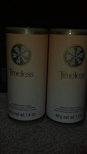 AVON TIMELESS - SHIMMERING BODY POWDER - 40G 1.4OZ- 2 PCS