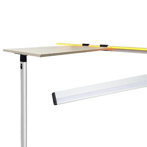 Guida da tavolo per camper, durevole guida da tavolo per camper, 500 mm, in lega di alluminio, supporto da tavolo per camper e yacht, supporto da tavolo per camper, roulotte