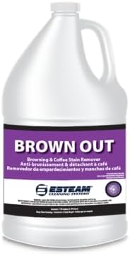 ESTEAM Brown Out, Carpet Browning Treatment, Coffee and Tannin Stain Remover, Carpet Cleaning, 1 Gallon
