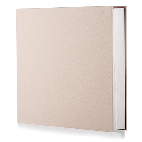 Catálogo para Comprar On-line Creación de álbumes de recortes disponible en línea para comprar. 48 HenPisen - Álbum de fotos autoadhesivo para álbumes de recortes de 4 x 6 fotos DIY álbum de cubierta magnética de lino 30 páginas en blanco para boda familiar, cumpleaños,...