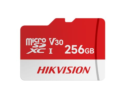 Image of HIKVISION Extreme 256GB microSDXC Class 10, V30, 92MB /s Read, 55MB /s Write Speed | Compitable with Smartphones, Camera, CCTV | Drop Protection | Memory Card | 3 Yrs Warranty.