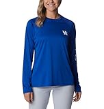 Columbia NCAA Collegiate Tidal - Camiseta para Mujer