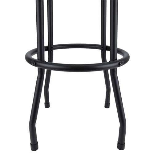 Image of Performance Tool W85010 Swivel Seat Bar Stool for Mechanic Garages and Workshops, Black, 0.6x9.8x5.8-Inches