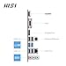 MSI PRO H610M-G WiFi Motherboard, Micro-ATX - Supports Intel Core 14th, 13th and 12th Gen Processors, LGA 1700 - DDR5 Memory Boost 5600MHz/MAX, PCIe 4.0 x16 Slot, M.2 Gen3 Slot, Wi-Fi 6E, BT 5.3