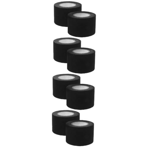 Cable de kinesiologia muscular PRETYZOOM cinta deportiva elástica negra 2 rollos