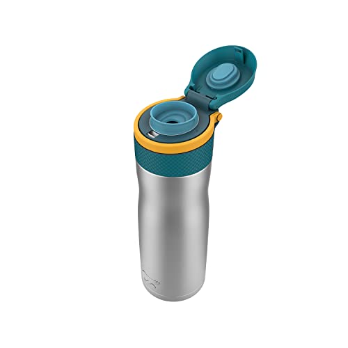 Image of Headway Olso Stainless Steel Vacuum Insulated Water Bottle. Triple Layered Insulation. Cold for 20 hours, hot for 10 hours 550 ML - Steel