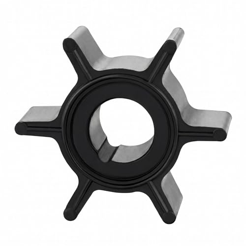 Image of Water Pump Impeller Replacement for Mercury & Tohatsu Outboards 2HP-6HP | Replaces OEM 369-65021-1, 47-16154-3, Sierra 18-3098 | Fits 2.5HP, 3.5HP, 4HP, 5HP