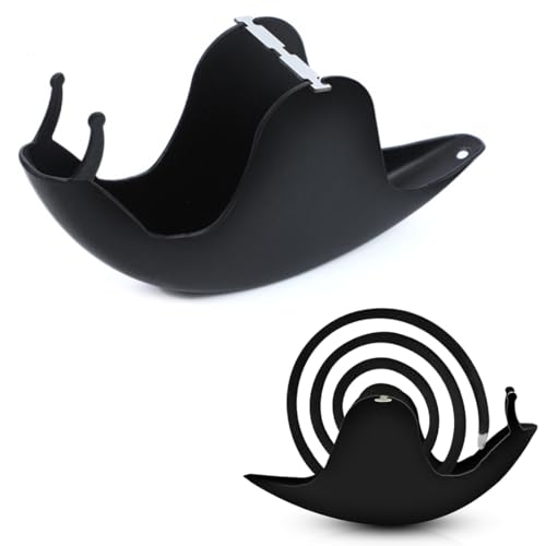 Soporte Bobina Mosquito Porta Incienso En Espiral Soporte Espiral Mosquitos Estuche Bobina Mosquito con Forma Caracol Creativo Portátil para Dormitorio, Sala De Estar