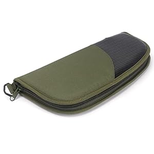 Tourbn Tourbon Pistolentasche aus Nylon, weich gepolstert, Reißverschluss, 35,6 cm, für Schießstand