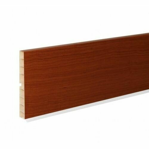AERREGI ZOCCOLO CILIEGIO PER CUCINA BATTISCOPA ALTEZZA 10, 12 E 15 CENTIMETRI | ZOCCOLO IN PVC COLORE CILIEGIO LUNGHEZZA 200cm | PRODOTTO MADE IN ITALY DI ALTA QUALITA' (1, Ciliegio, H120 mm)