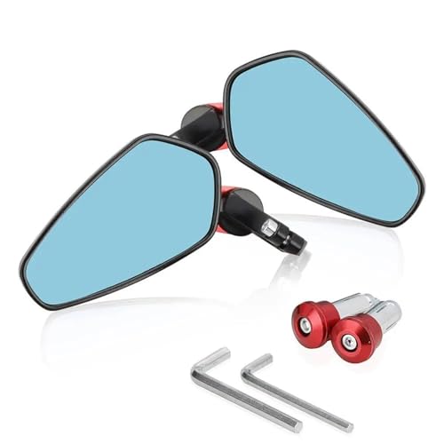 Specchietti Retrovisori Per Estremità Manubrio M&oto Per Z250 Z300 Z400 Z650 Z750 Z800 Z900 Z1000 ZX6R ZX10R Z650RS Z 1000 R/SX