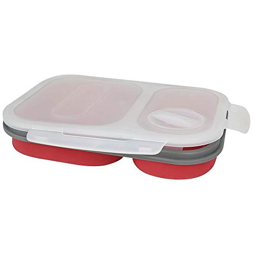 Mor - Marmita Retrátil Retangular Com Talher