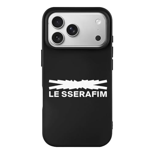 iPhone17ProP[X LE SSERAFIM EZtB X}zP[X ACtH17PropP[X ݊̂ TPU gуP[X Sʕی CX[dΉ lC